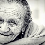 anciana sonriente